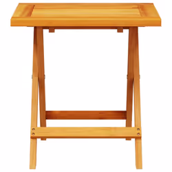 vidaXL Garden Side Table Patio Dining Table Outdoor Table Solid Wood Acacia - Additional view 2