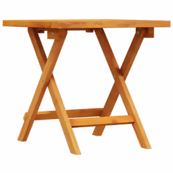 vidaXL Garden Side Table Patio Dining Table Outdoor Table Solid Wood Acacia - Additional view 4