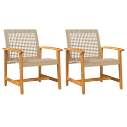 VidaXL 367597 outdoor bench Rattan, Steel