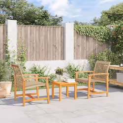 VidaXL 367597 outdoor bench Rattan, Steel