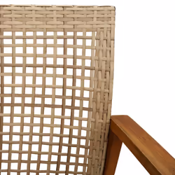 VidaXL 367597 outdoor bench Rattan, Steel - Additional view 8