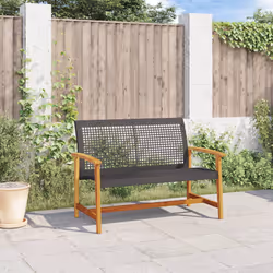 VidaXL 367598 outdoor bench Rattan, Steel