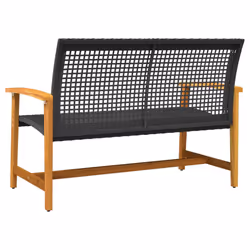 VidaXL 367598 outdoor bench Rattan, Steel - Additional view 6