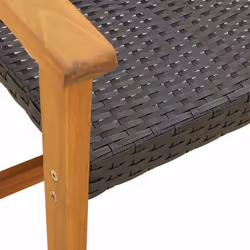 VidaXL 367598 outdoor bench Rattan, Steel - Additional view 7