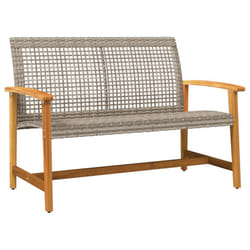 VidaXL 367599 outdoor bench Rattan, Steel