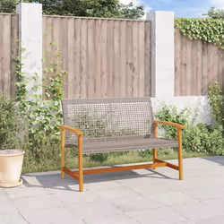 VidaXL 367599 outdoor bench Rattan, Steel