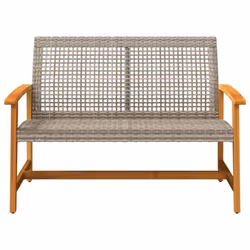 VidaXL 367599 outdoor bench Rattan, Steel - Additional view 4