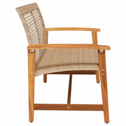 VidaXL 367603 outdoor bench Rattan, Steel - Additional view 5