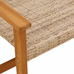 VidaXL 367606 outdoor bench Rattan, Steel - Additional view 8