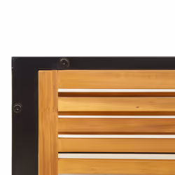 VidaXL 367644 outdoor bench Acacia wood, Steel - Additional view 7