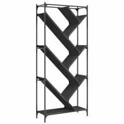 VidaXL 845431, Black, Metal, Wood, 790 mm, 300 mm, 1800 mm
