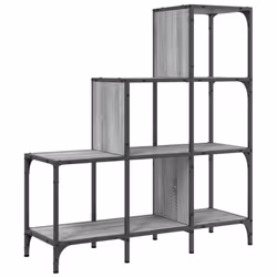 VidaXL 845439, Grey, Oak, Metal, Wood, 920 mm, 300 mm, 1020 mm