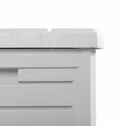 vidaXL Outdoor Cushion Box Patio Garden Storage Box Deck Box Polypropylene - grey - Additional view 8