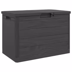 vidaXL Garden Storage Box Outdoor Cabinet Tool Chest Patio Tool Organiser - anthracite