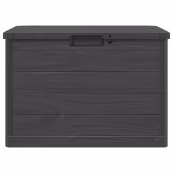vidaXL Garden Storage Box Outdoor Cabinet Tool Chest Patio Tool Organiser - anthracite - Additional view 4