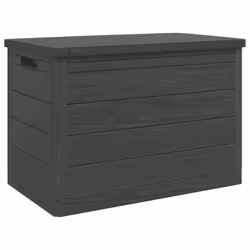 vidaXL Garden Storage Box Outdoor Cabinet Tool Chest Patio Tool Organiser - anthracite - Additional view 6