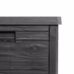 vidaXL Garden Storage Box Outdoor Cabinet Tool Chest Patio Tool Organiser - anthracite - Additional view 8