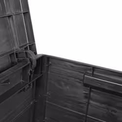 vidaXL Garden Storage Box Outdoor Cabinet Tool Chest Patio Tool Organiser - anthracite - Additional view 9