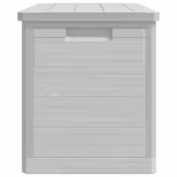 vidaXL Garden Storage Box Outdoor Cabinet Tool Chest Patio Tool Organiser - grey - Additional view 5