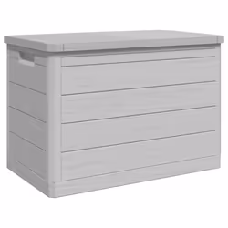 vidaXL Garden Storage Box Outdoor Cabinet Tool Chest Patio Tool Organiser - grey - Additional view 6