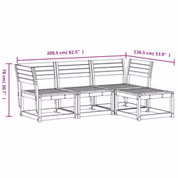 VidaXL 3216907 outdoor furniture set - Additional view 8