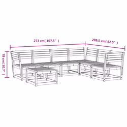VidaXL 3216925 outdoor furniture set - Additional view 8