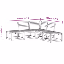VidaXL 3216957 outdoor furniture set - Additional view 8