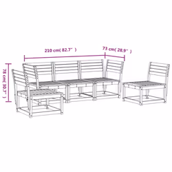 VidaXL 3216971 outdoor furniture set - Additional view 7