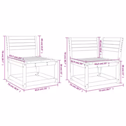 VidaXL 3216971 outdoor furniture set - Additional view 8