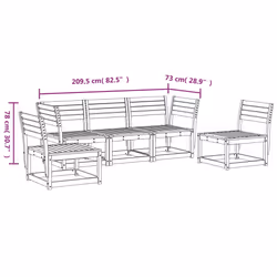 VidaXL 3216972 outdoor furniture set - Additional view 7