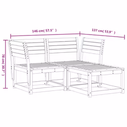 VidaXL 3216986 outdoor furniture set - Additional view 7