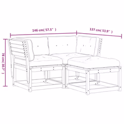 VidaXL 3216987 outdoor furniture set - Additional view 8