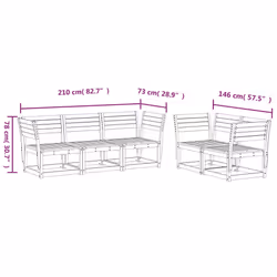 VidaXL 3216995 outdoor furniture set - Additional view 8