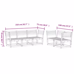 VidaXL 3216996 outdoor furniture set - Additional view 8