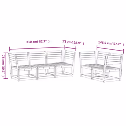 VidaXL 3216997 outdoor furniture set - Additional view 8