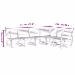 VidaXL 3217016 outdoor furniture set - Additional view 7