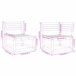 VidaXL 3217017 outdoor furniture set - Additional view 8