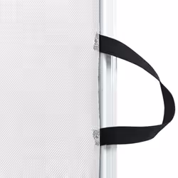 vidaXL Retractable Pet Gate Dog Safety Gate Roller Blind Safety Barrier White - Additional view 5