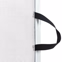 vidaXL Retractable Pet Gate Safety Baby Dog Gate Stair Gate Dog Barrier Fence - white, 102,5 x 125 cm - Additional view 5