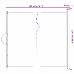 vidaXL Retractable Pet Gate Safety Baby Dog Gate Stair Gate Dog Barrier Fence - white, 117,5 x 125 cm - Additional view 8