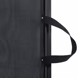 vidaXL Retractable Pet Gate Dog Safety Gate Roller Blind Safety Barrier Black - Additional view 5