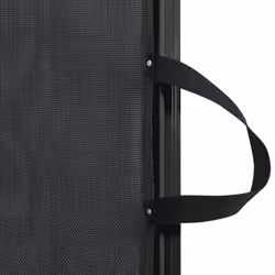 vidaXL Retractable Pet Gate Safety Baby Dog Gate Stair Gate Dog Barrier Fence - black, 117,5 x 125 cm - Additional view 5