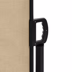 vidaXL Retractable Side Awning Outdoor Privacy Screen Balcony Sunshade Shelter - beige, 120 x 300 cm - Additional view 7