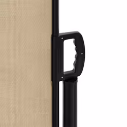 vidaXL Retractable Side Awning Outdoor Privacy Screen Balcony Sunshade Shelter - beige, 140 x 300 cm - Additional view 7