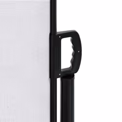 vidaXL Retractable Side Awning Outdoor Privacy Screen Balcony Sunshade Shelter - white, 140 x 300 cm - Additional view 7
