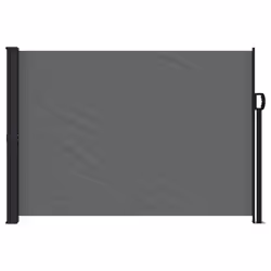 vidaXL Retractable Side Awning Outdoor Privacy Screen Anthracite 140x300 cm
