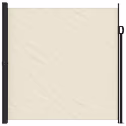 vidaXL Retractable Side Awning Outdoor Privacy Screen Shade Cream 200x300 cm - Additional view 2