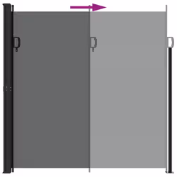 VidaXL 4004368 patio umbrella Anthracite - Additional view 6