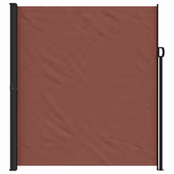 vidaXL Retractable Side Awning Outdoor Privacy Screen Shade Brown 220x300 cm