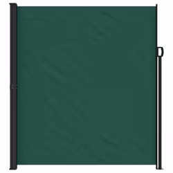 vidaXL Retractable Side Awning Outdoor Privacy Screen Dark Green 220x300 cm